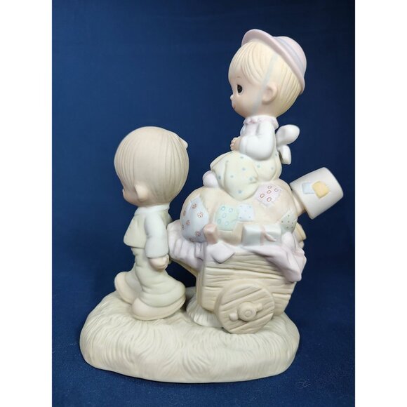 Precious Moments "Walking By Faith" Figurine # E-3117, 1979 - Picture 4 of 10